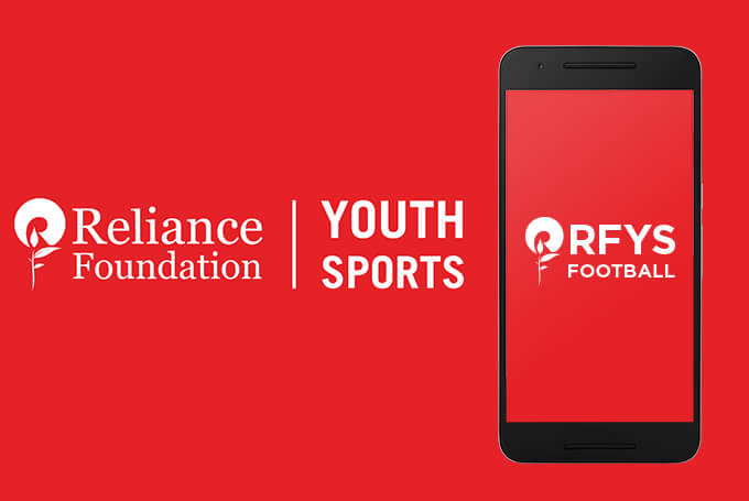 Mobile App Development - RFYS Football - Reliance Foundation - iGreenTech Services Portfolio